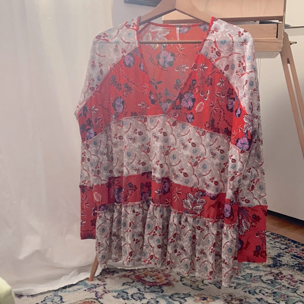 Free People, XS long sleeve blouse